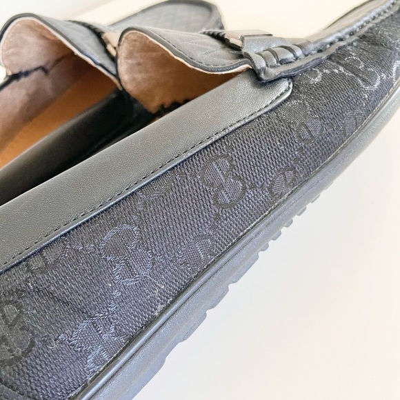 MG Shoes Black Driving Slip-On Men’s Loafers Size 7.5 - Picture 4 of 16